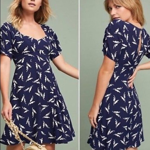 Maeve Printed Swing Dress, Size 2 - Picture 2 of 2